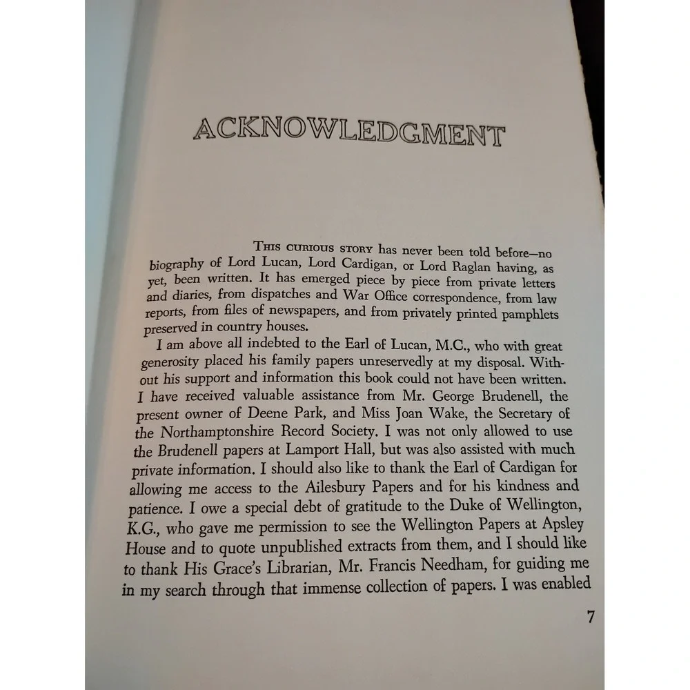 The Reason Why Cecil Woodham-Smith McGraw-Hill Hardcover History Book 1954
